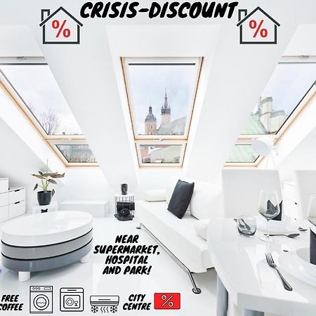 Ferienwohnung Unique Design Loft In Middle Of Centre Of Old Town With Netflix Krakau Exterior foto